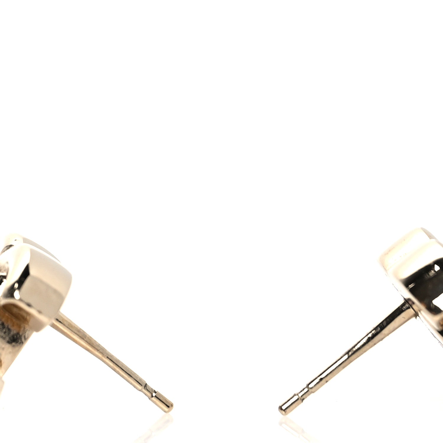 Chanel Metal CC Turnlock Earrings Gold 3 of 4