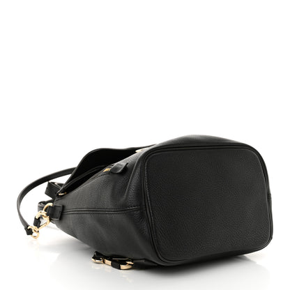 Chloe Suede Calfskin Small Faye Backpack Black 4 of 11
