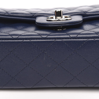 Chanel Caviar Quilted Mini Rectangular Flap Navy 9 of 12