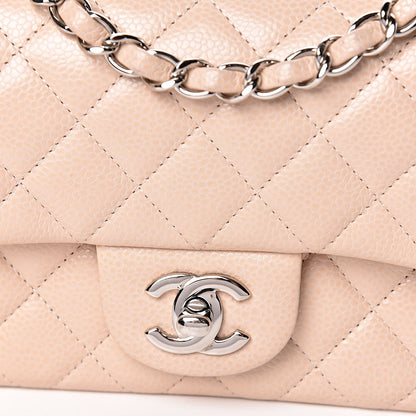 Chanel Caviar Quilted Mini Rectangular Flap Light Pink 10 of 13