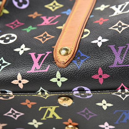 Louis Vuitton Monogram Multicolor Aurelia MM Black 19 of 21