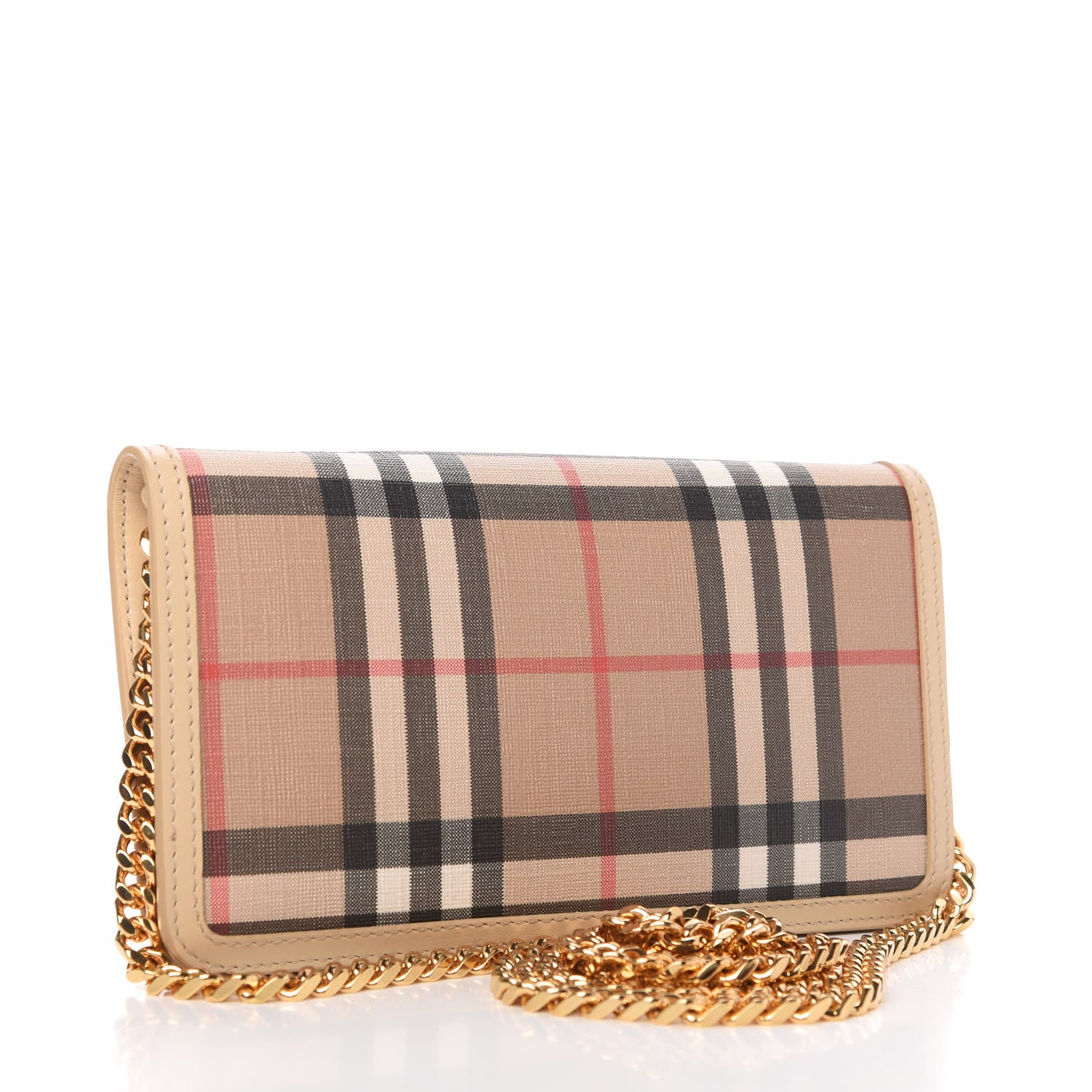 Burberry Vintage Check Hanna Crossbody Wallet On Chain Trench 3 of 9