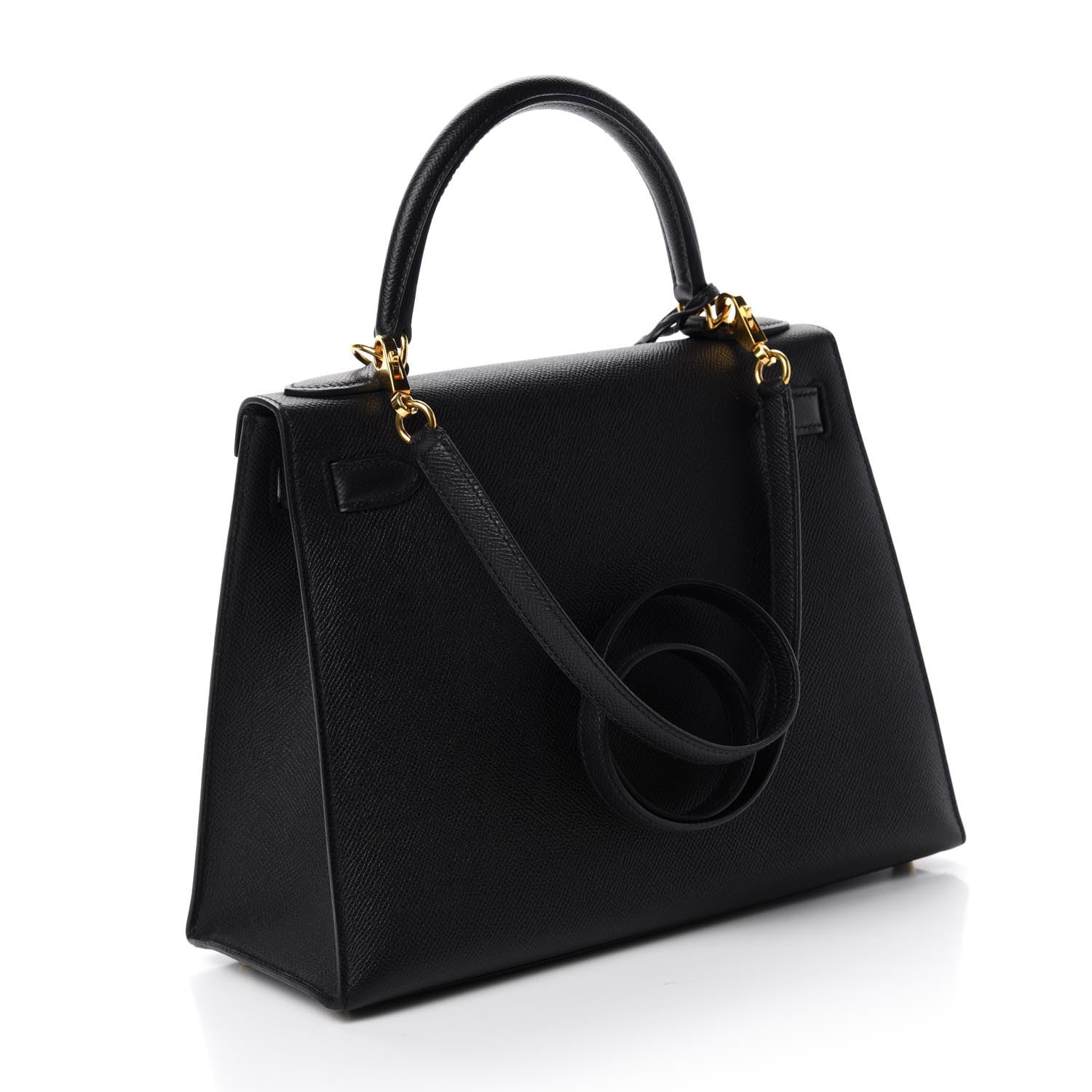 Hermes Epsom Kelly Sellier 28 Black 3 of 12