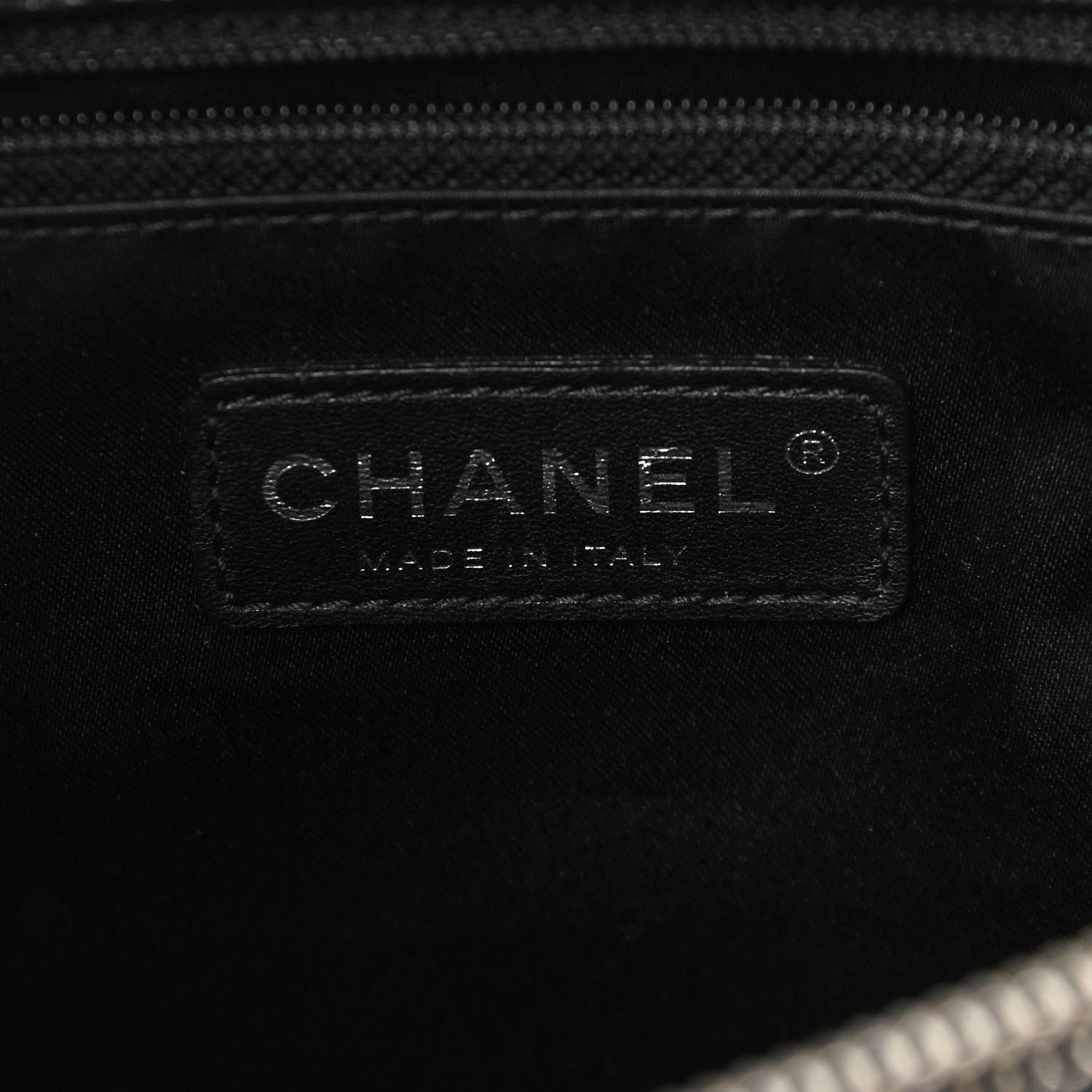 Chanel Caviar Quilted Grand Shopping Tote GST Black 6 of 10