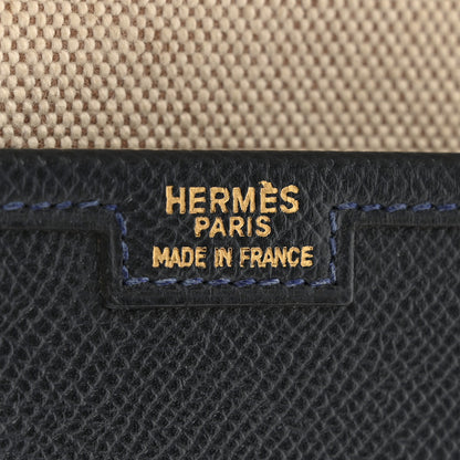 Hermes Epsom Jige PM Clutch Bleu 6 of 10