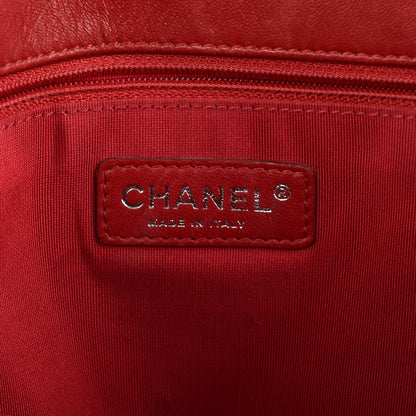 Chanel Patent Calfskin XL Lipstick Tote Red 6 of 7
