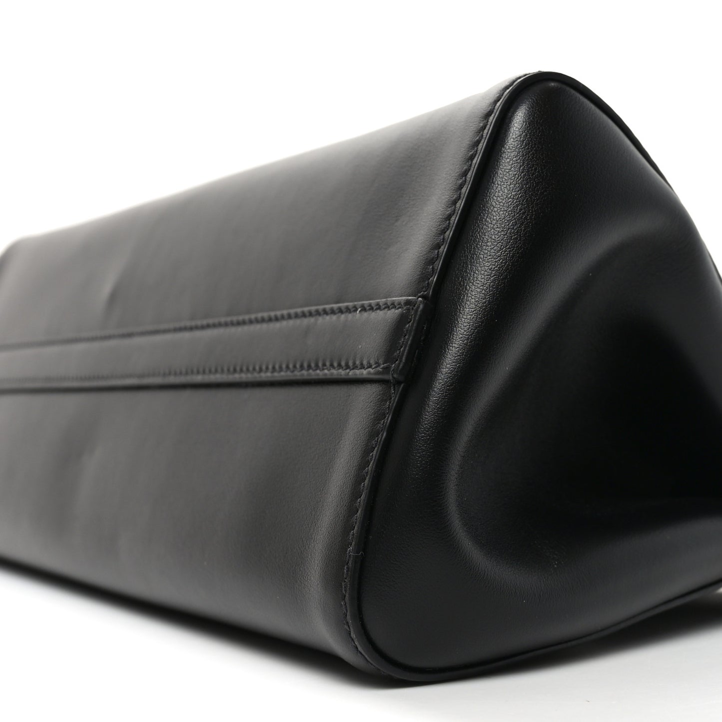 Calfskin Medium Enchaine Bag Black