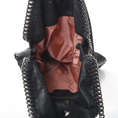 Stella McCartney Shaggy Deer Falabella Fold Over Tote Black 5 of 8