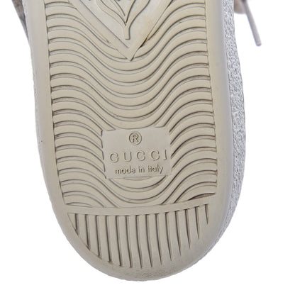 Gucci GG Supreme Monogram Womens Ace Low-Top Sneaker 38 Beige 6 of 8