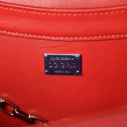 Dolce & Gabbana Nappa Matelasse Shoulder Bag Rosso 6 of 7