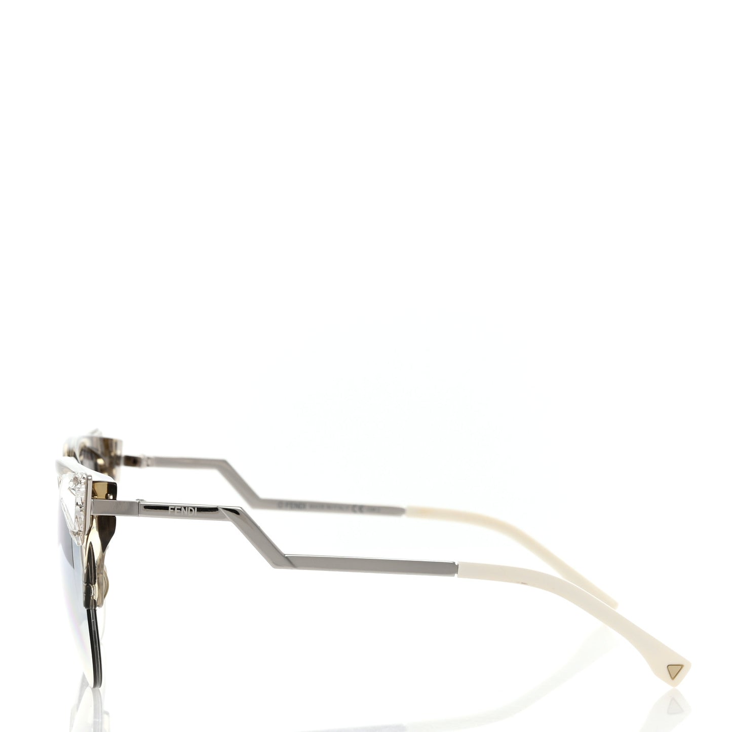 Iridia Cat Eye Sunglasses FF 0041/S Silver