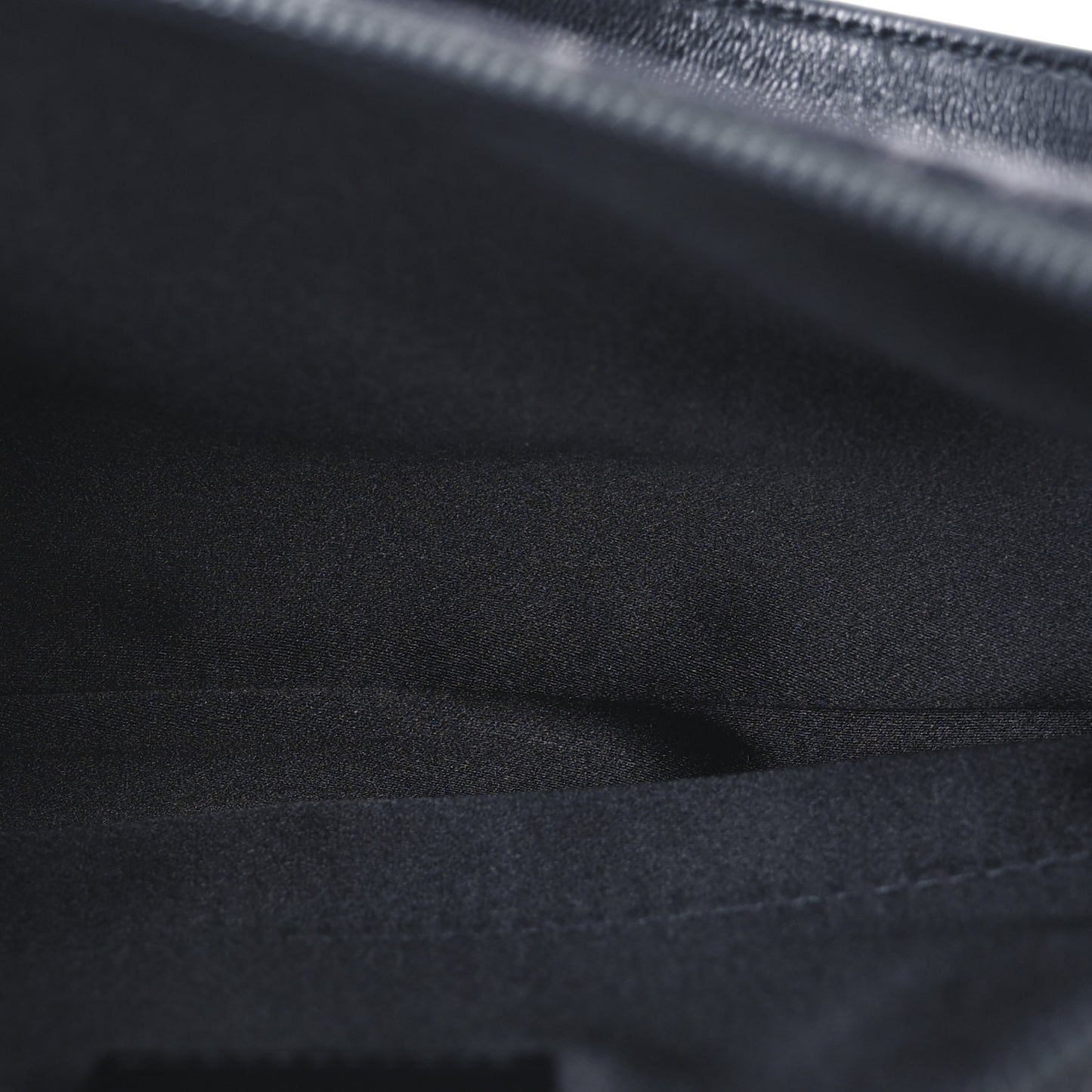 Jacquard Black Denim GG Monogram Horsebit Slim Small Shoulder Bag Black Grey