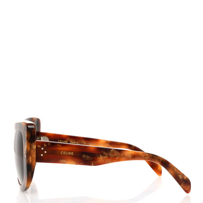 Celine Acetate Square Sunglasses CL40157U Brown 3 of 7