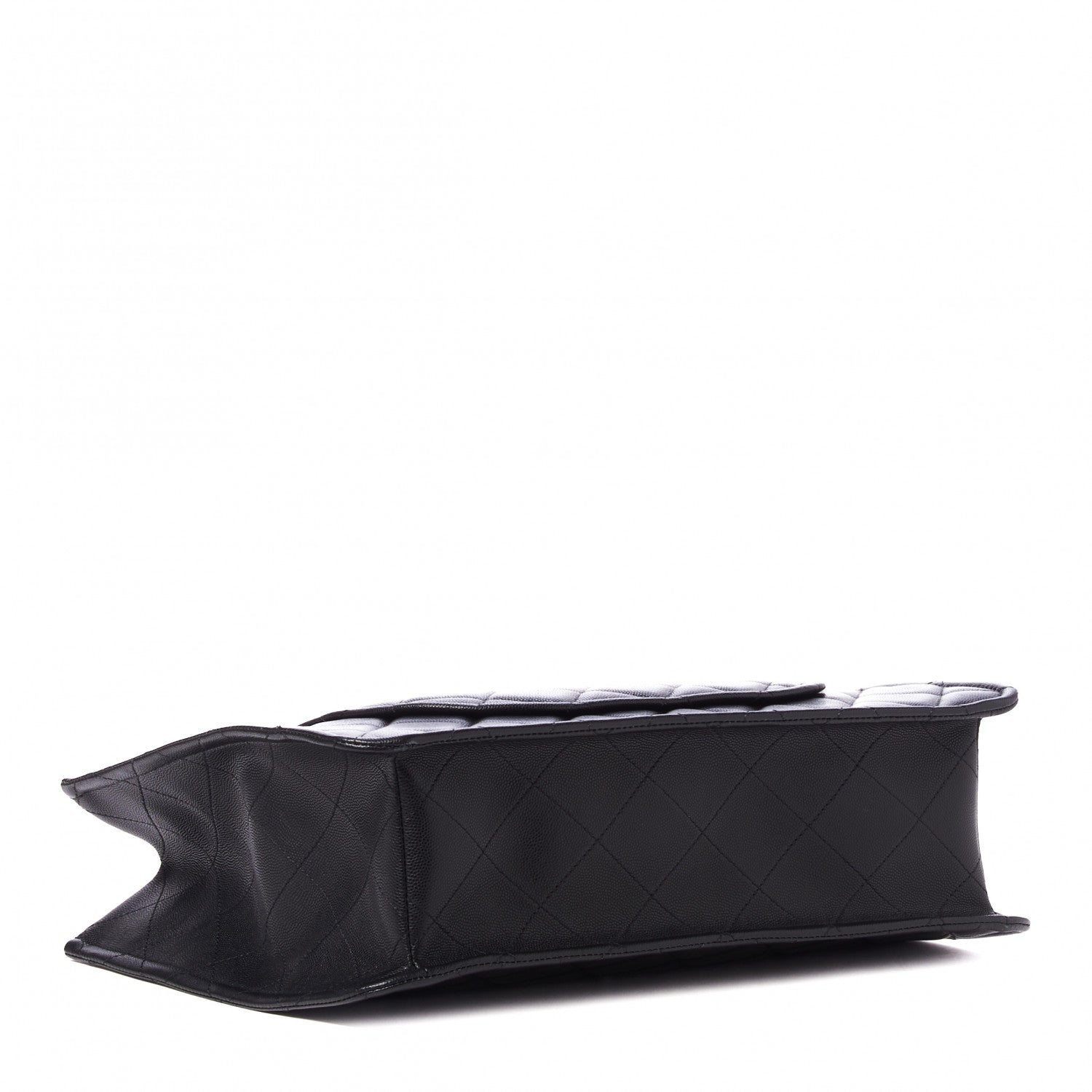Chanel Caviar Quilted Sweet Classic Shopping Tote Black 3 of 9
