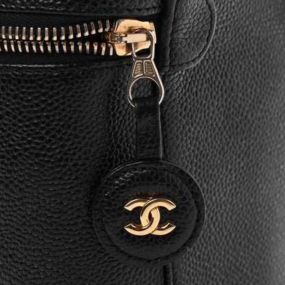 Chanel Caviar Vanity Cosmetic Case Black 11 of 11