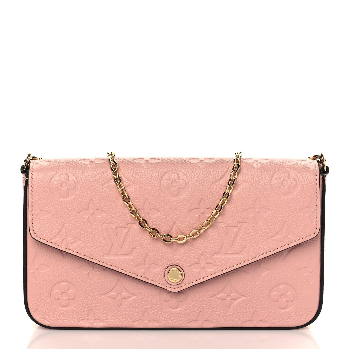 Empreinte Pochette Felicie Chain Wallet Rose Poudre
