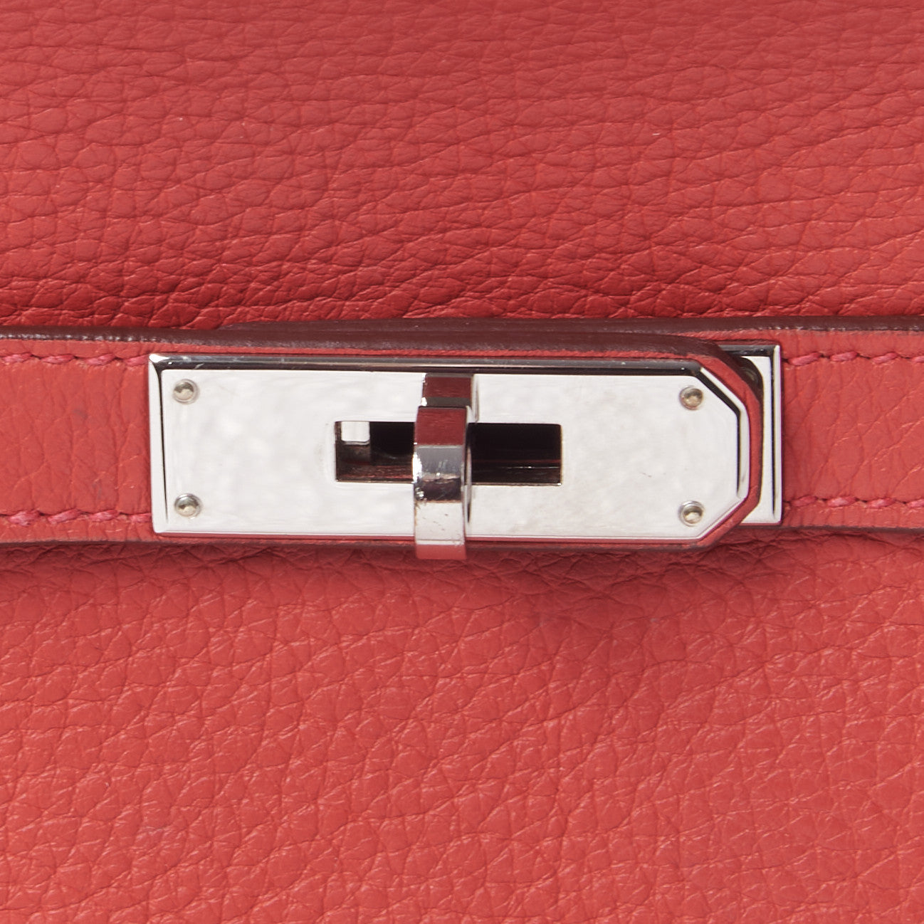 Hermes Taurillon Clemence Jypsiere 28 Bougainvillea 8 of 12