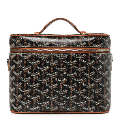Goyard Goyardine Muse Vanity Case Black Gold 1 of 11