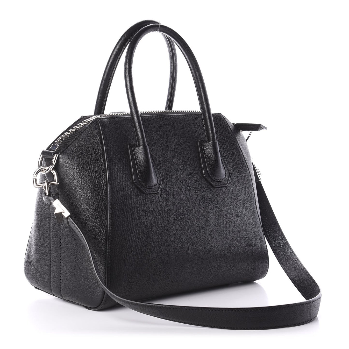 Sugar Goatskin Small Antigona Black