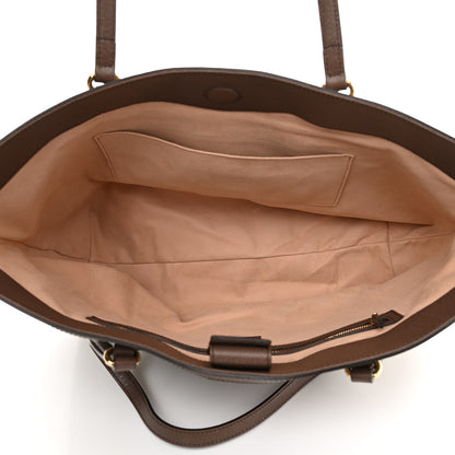 Gucci GG Supreme Monogram Medium Ophidia Shopping Tote Brown 5 of 10