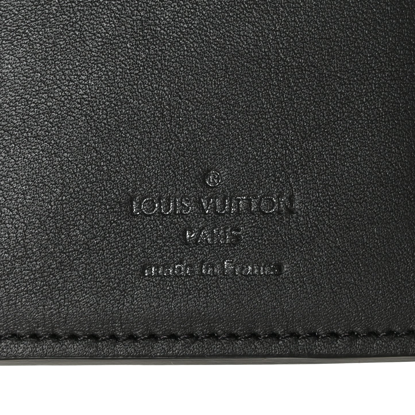 Calfskin Monogram Shadow Brazza Wallet Black