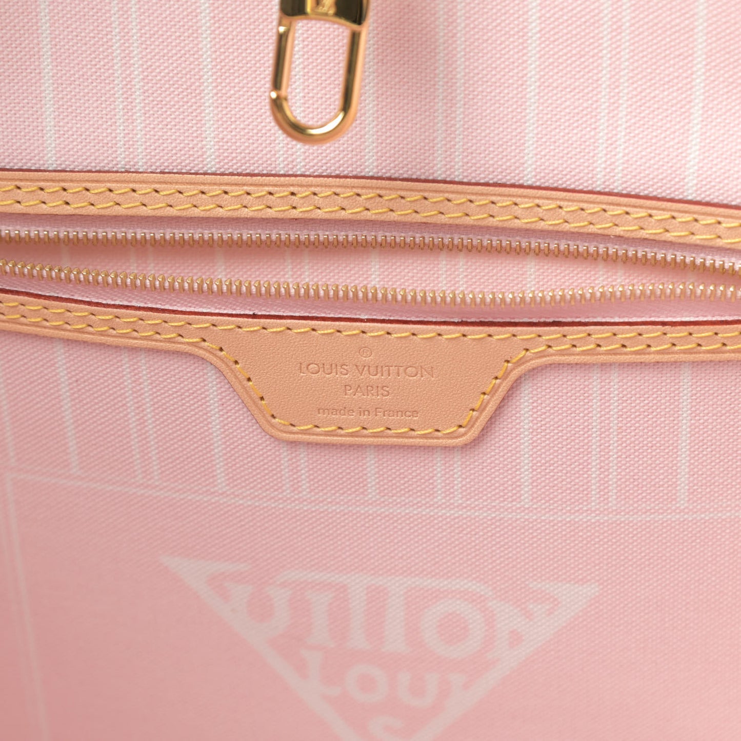 Monogram Giant By The Pool Neverfull MM Light Pink