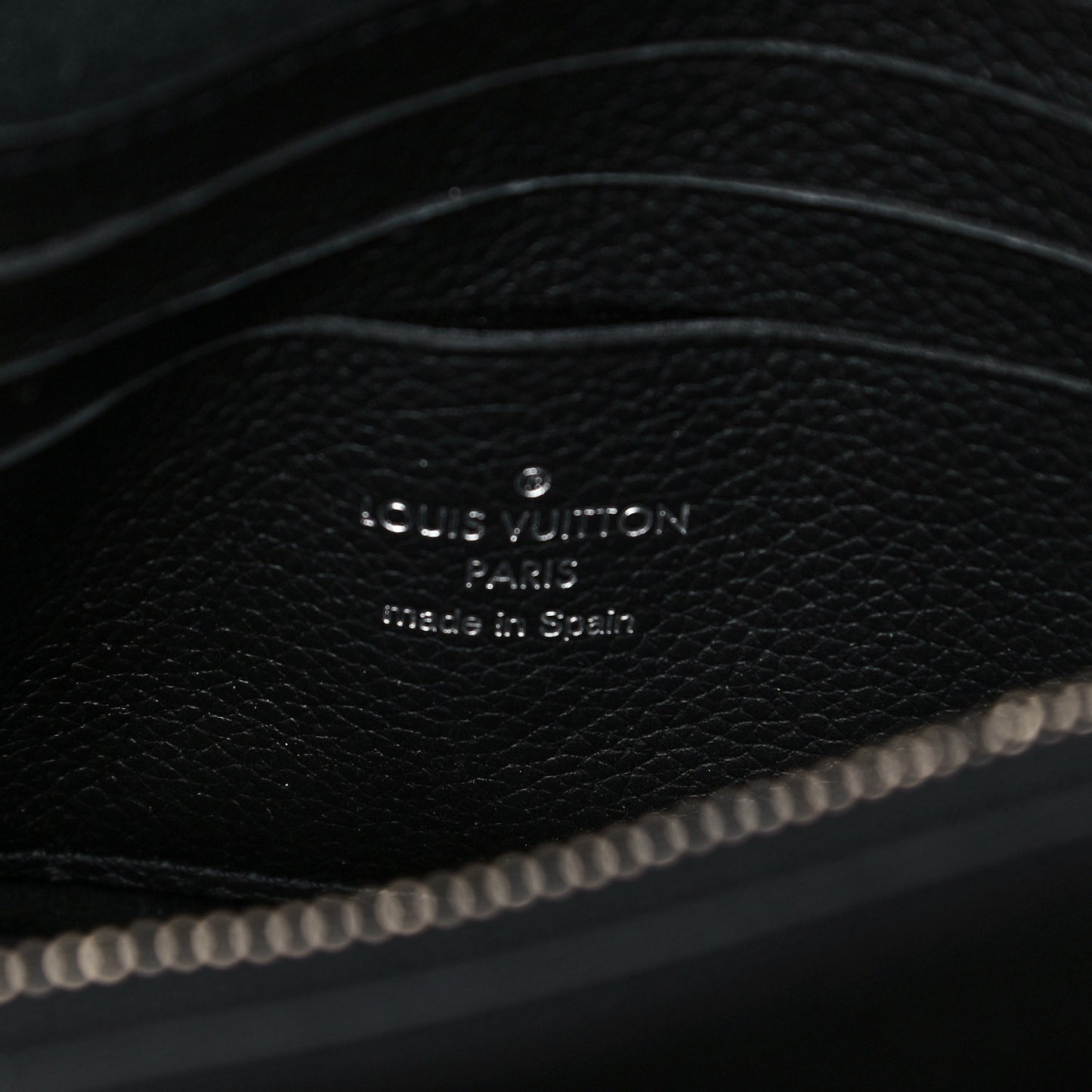 Soft Calfskin My Lockme Chain Pochette Black