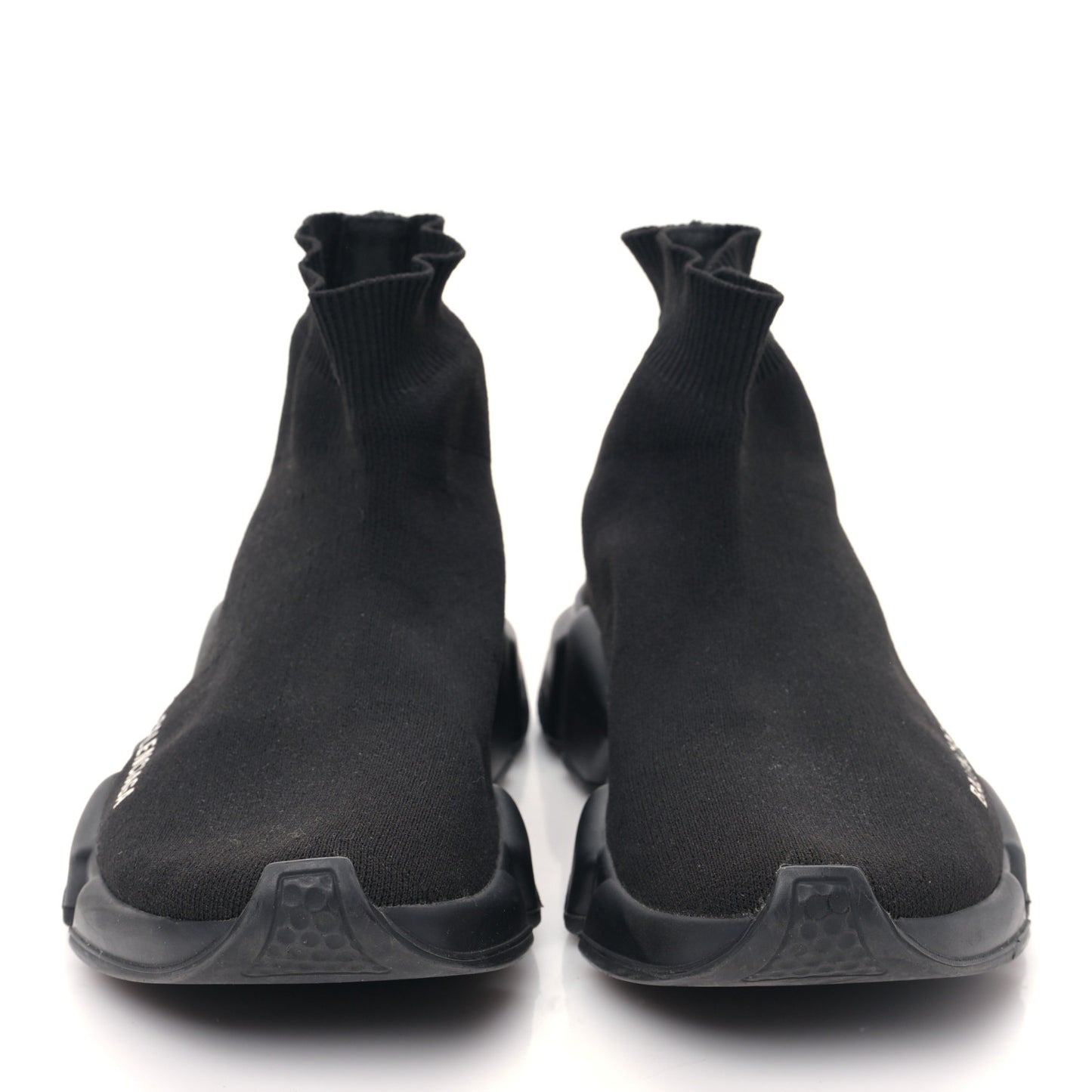 Neoprene Knit Womens Speed Sneakers 38 Black
