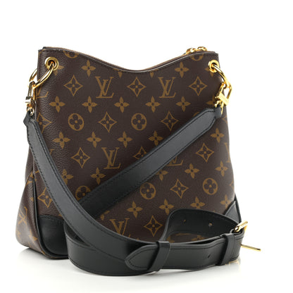 Louis Vuitton Monogram Odeon PM Black 3 of 9