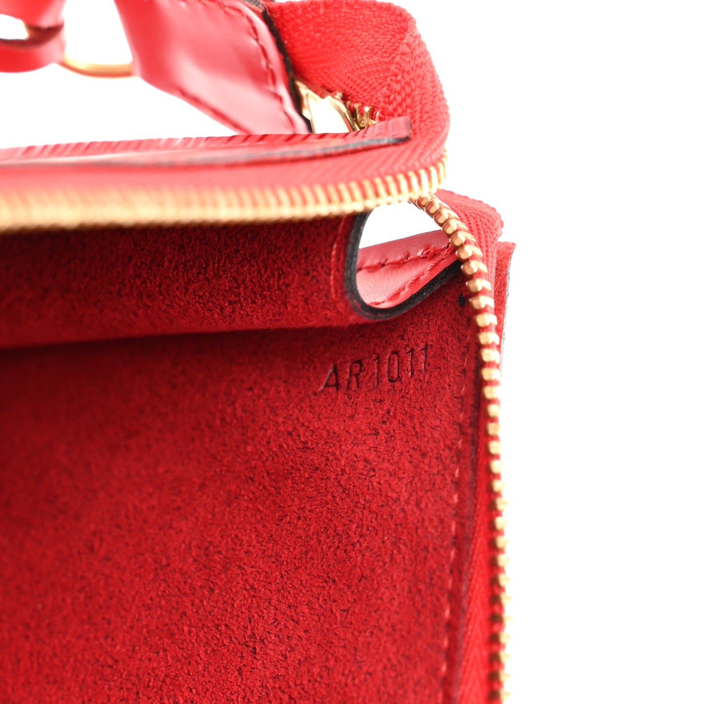 Epi Pochette Accessories 21 Castillan Red