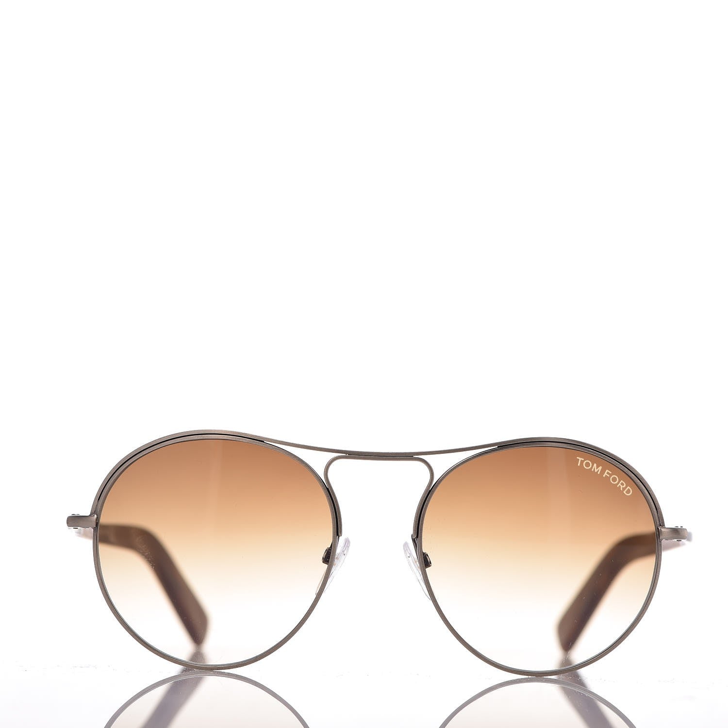 Tom Ford Jessie Aviator Sunglasses TF449 Gold Brown 2 of 9