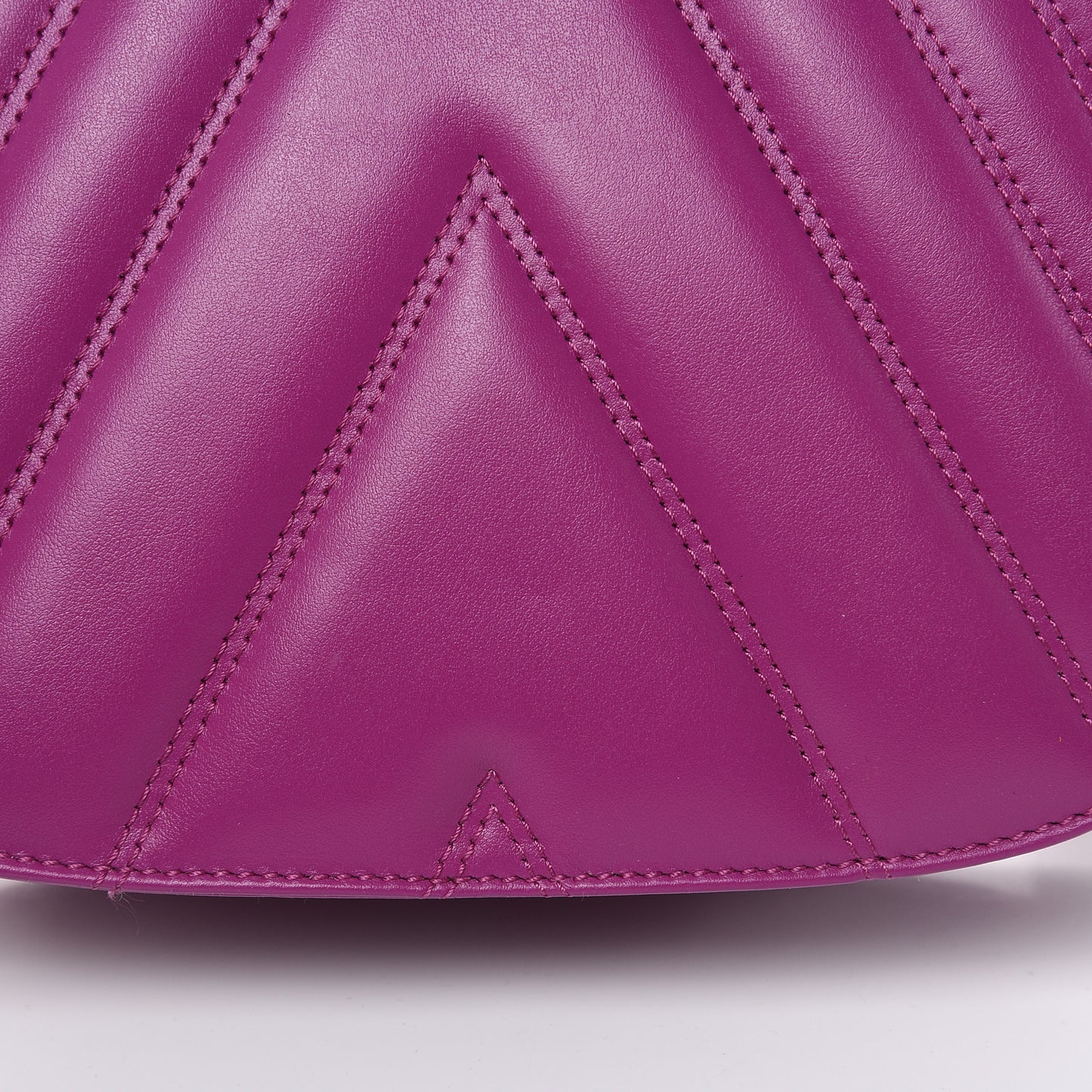 Lambskin Quilted Small Patricia Shoulder Bag Viva Lila