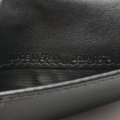 Christian Dior Lambskin Cannage Small Lady Dior Flap Card Holder Black 7 of 8