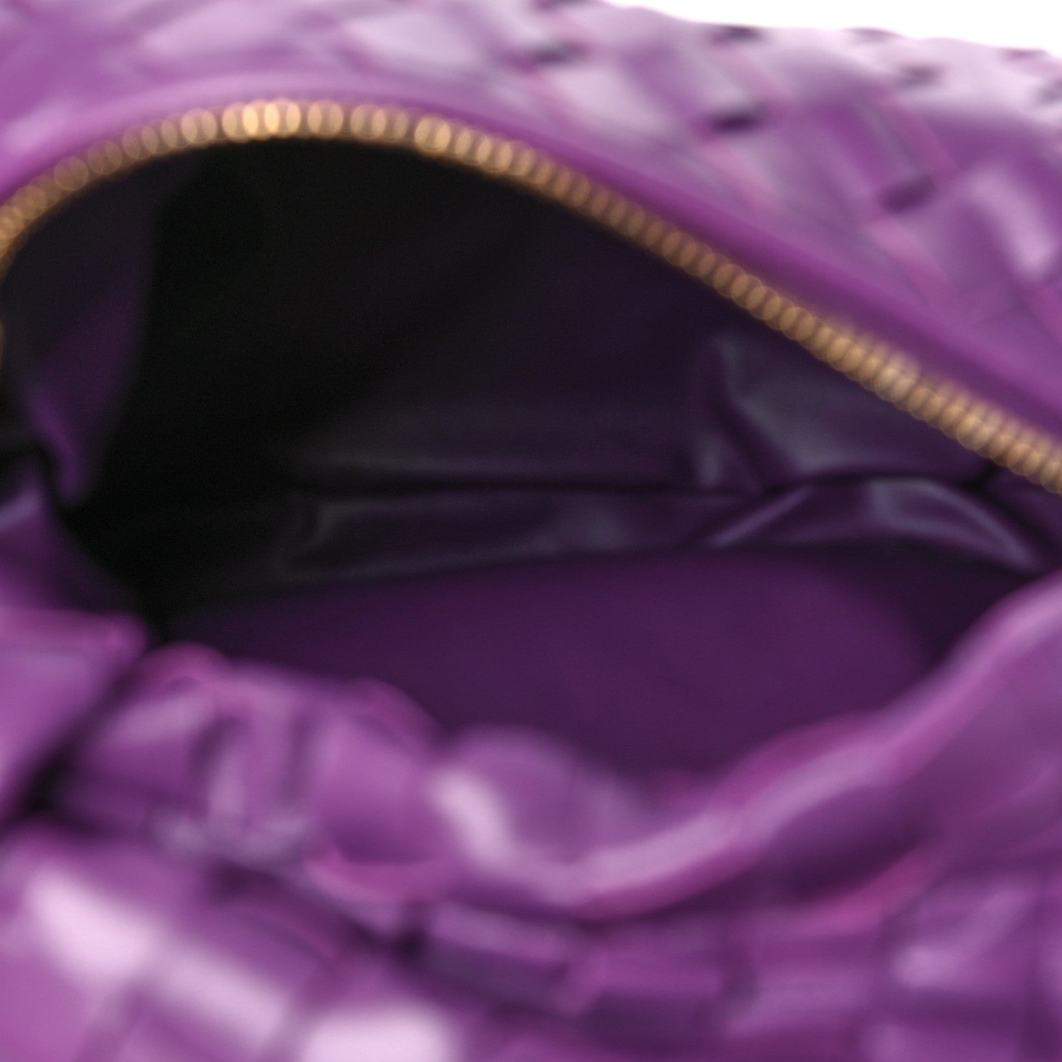 Bottega Veneta Nappa Intrecciato Teen Jodie Hobo Eggplant 4 of 7