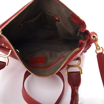 Chloe Calfskin Medium Marcie Satchel Acerola 4 of 9