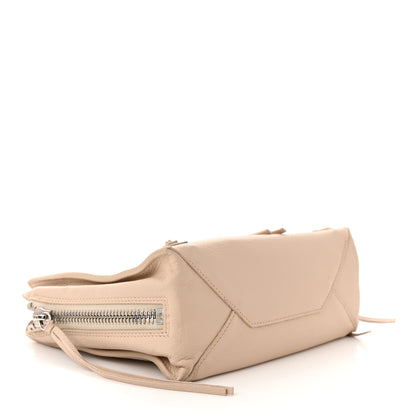 Balenciaga Calfskin Papier Mini A4 Zip Around Tote Light Beige 4 of 13