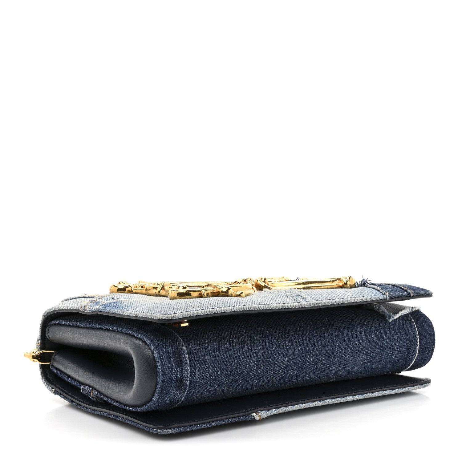 Dolce & Gabbana Denim DG Girls Shoulder Bag Blue 4 of 12