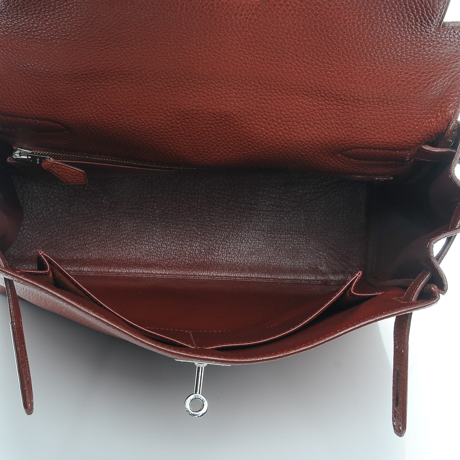 Hermes Togo Kelly Ado Backpack 28 Brique 5 of 8