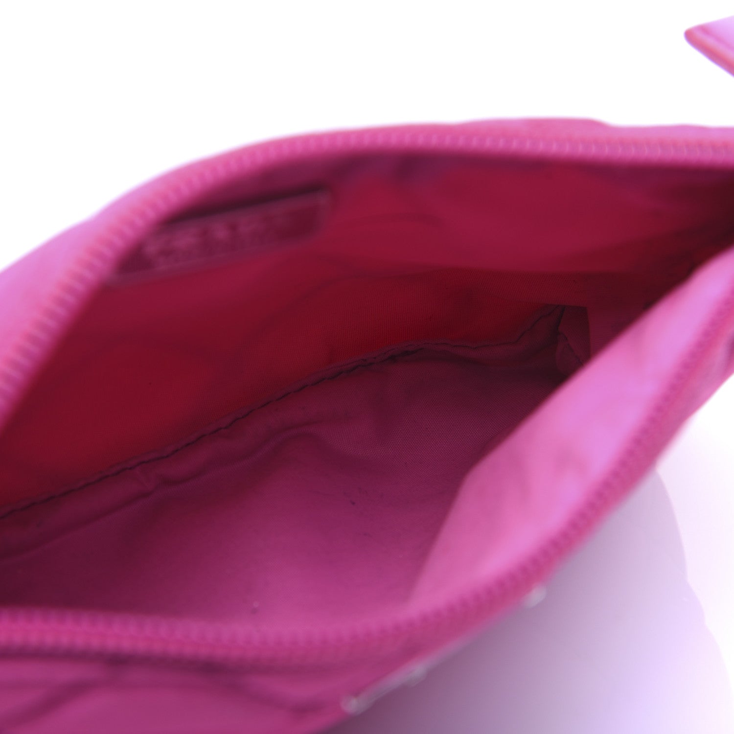 Prada Nylon Tessuto Impuntu Pouch Fuxia 24 of 24