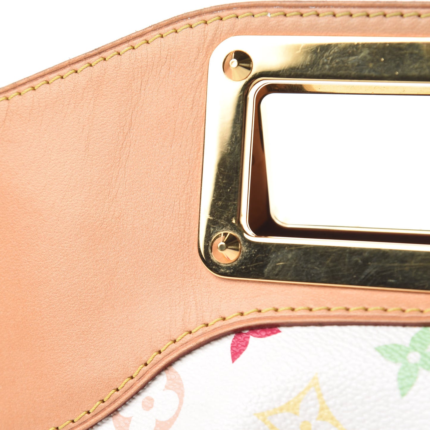 Monogram Multicolor Judy MM White