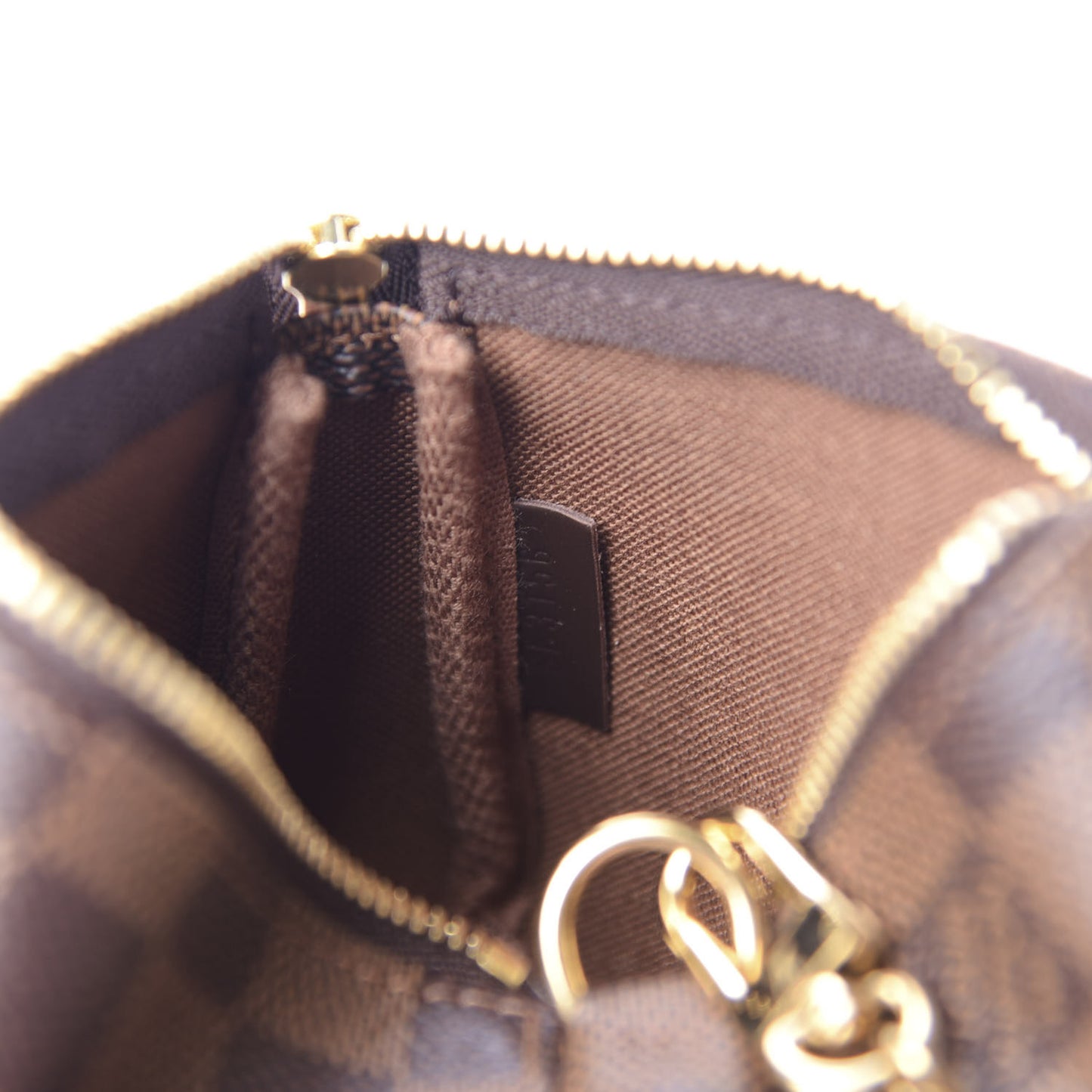 Damier Ebene 2016 Christmas Animation Mini Pochette Accessories
