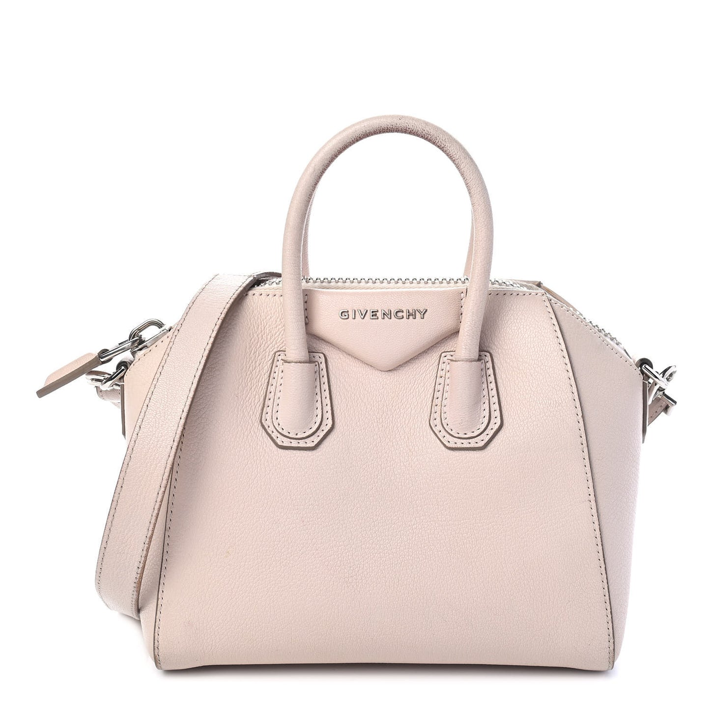 Sugar Goatskin Mini Antigona Pink