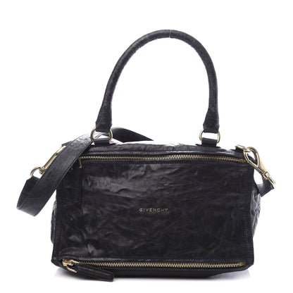 Givenchy Tumbled Sheepskin Medium Pandora Navy 1 of 12