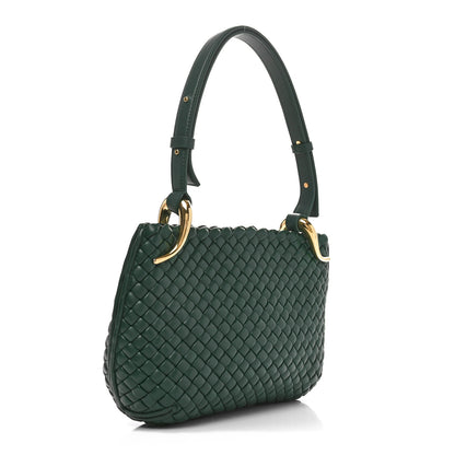 Bottega Veneta Nappa Intrecciato Small Clicker Shoulder Bag Raintree 3 of 10