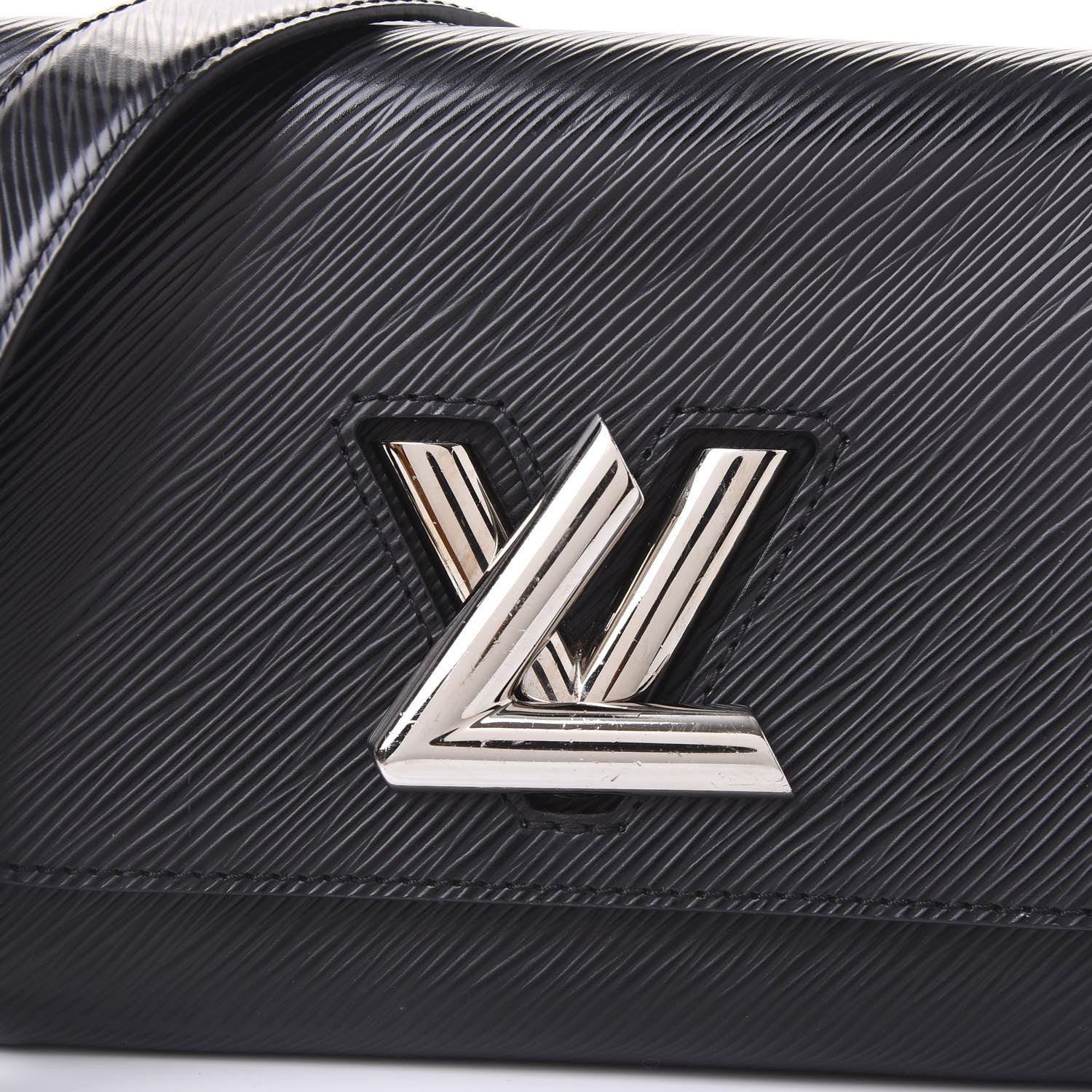 Louis Vuitton Epi Twist Shoulder Bag PM Black 8 of 10