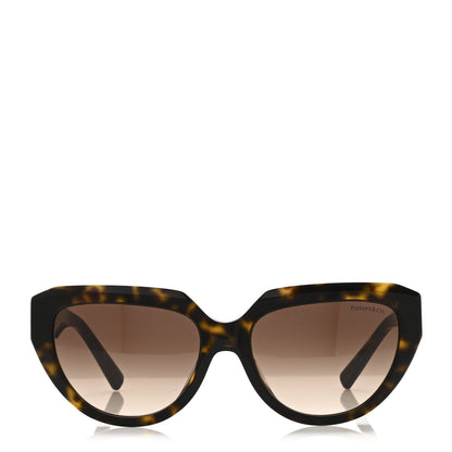 Tiffany Acetate Metal Tiffany T Tortoise Cat Eye Sunglasses TF4238U Brown 3 of 7