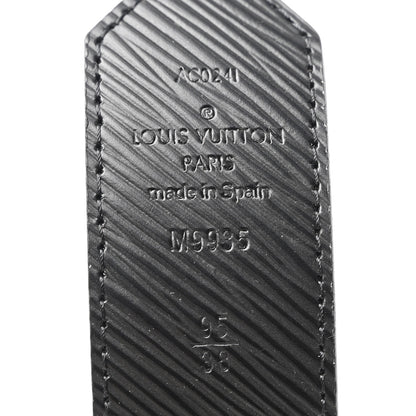 Louis Vuitton Monogram Epi 35mm LV Circle Reversible Belt 95 38 Black 3 of 6