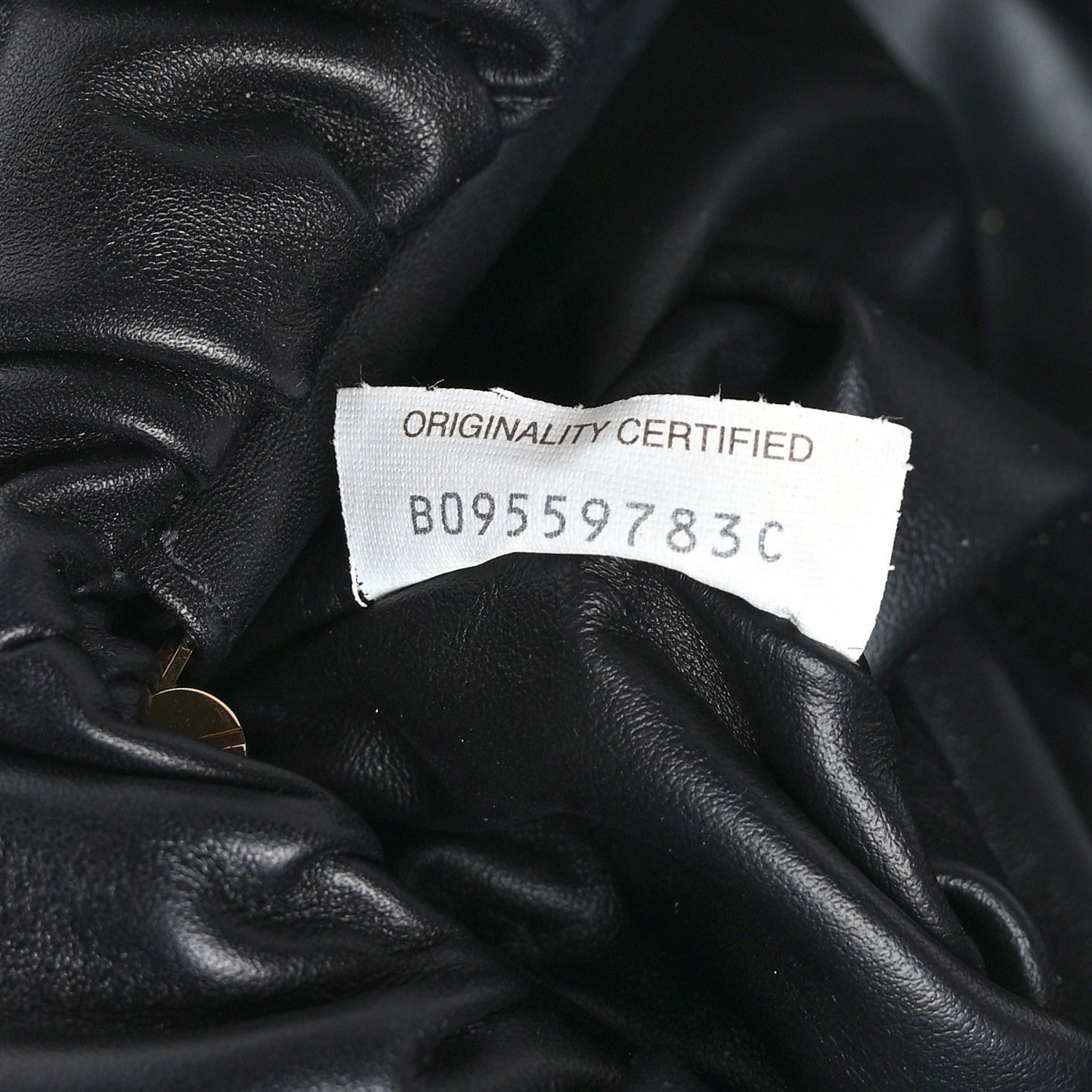 Bottega Veneta Calfskin The Pouch Chain Black 6 of 8