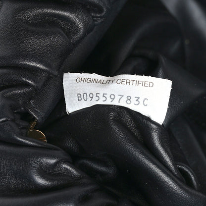 Bottega Veneta Calfskin The Pouch Chain Black 6 of 8