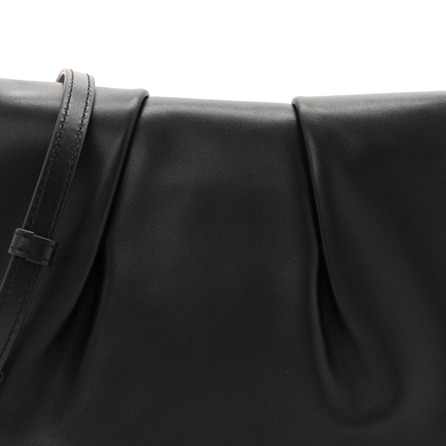 Loewe Shiny Nappa Calfskin Paseo Satchel Black 7 of 10